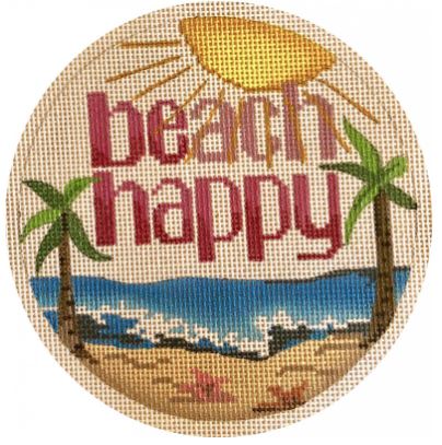 click here to view larger image of Beach Happy (hand painted canvases)