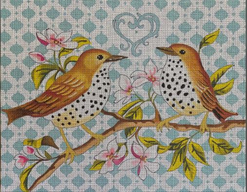 click here to view larger image of Birds (hand painted canvases)