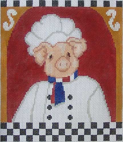 click here to view larger image of Pig Chef, The (hand painted canvases)