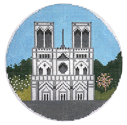 click here to view larger image of Notre Dame  (hand painted canvases)