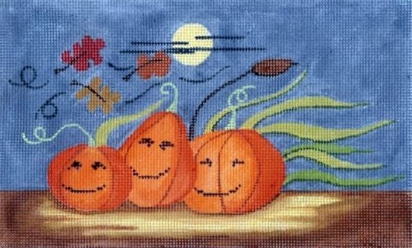 click here to view larger image of Windy Fall Night (hand painted canvases)