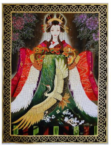click here to view larger image of Xin Xin (Spiritual Heart) (hand painted canvases)