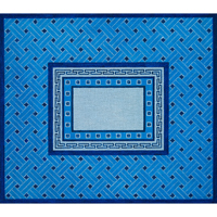 click here to view larger image of Blue Basket Weave  (hand painted canvases)