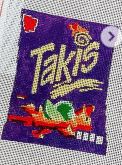 click here to view larger image of Takis (hand painted canvases)