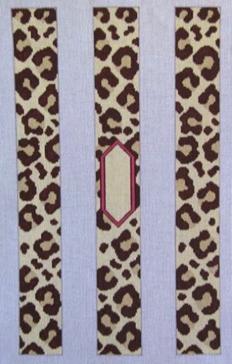 click here to view larger image of Leopard Luggage Strap (hand painted canvases)