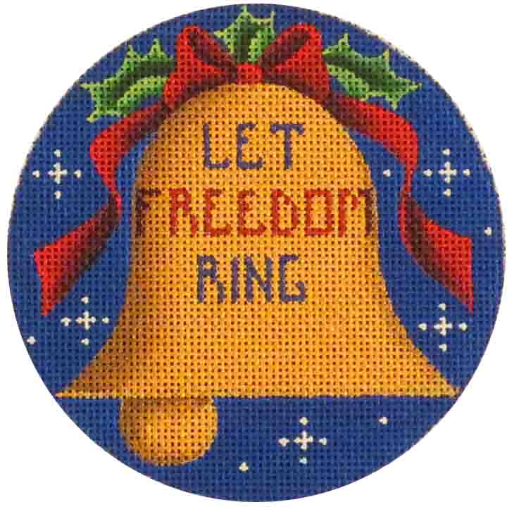 click here to view larger image of Freedom Bell (hand painted canvases)