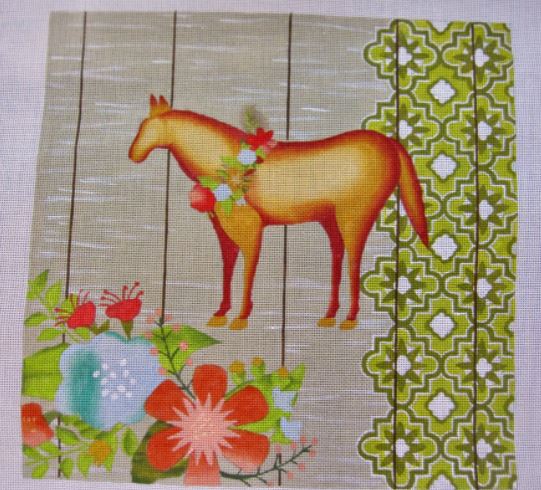 click here to view larger image of Farm Animal Horse (hand painted canvases)