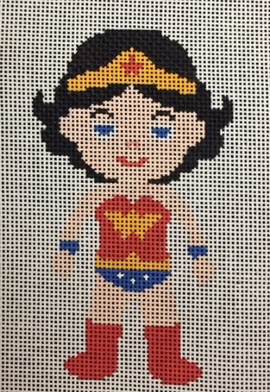 click here to view larger image of Wonder Woman (hand painted canvases)