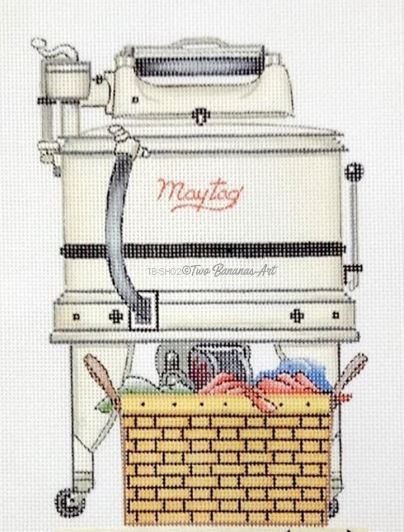 click here to view larger image of Maytag Washer (hand painted canvases)