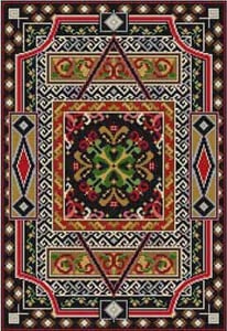 click here to view larger image of Rug Pattern (hand painted canvases)