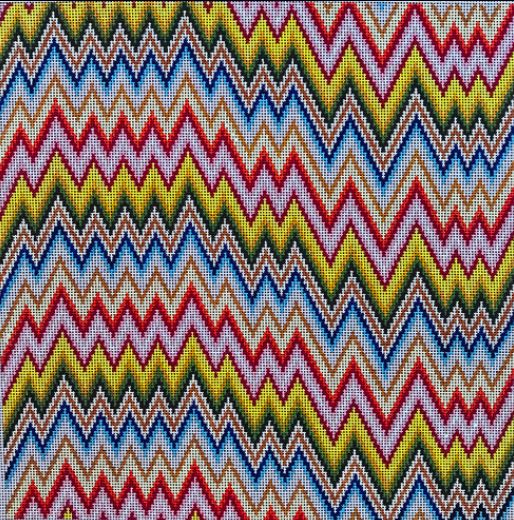click here to view larger image of Peaks and Valleys Bargello (hand painted canvases)