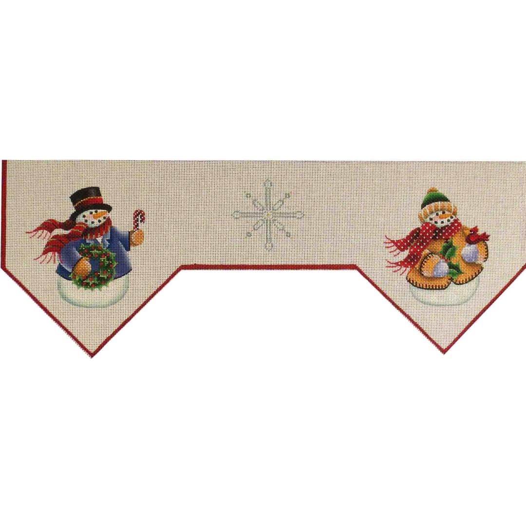 click here to view larger image of Snowman Mantle 1 (hand painted canvases)
