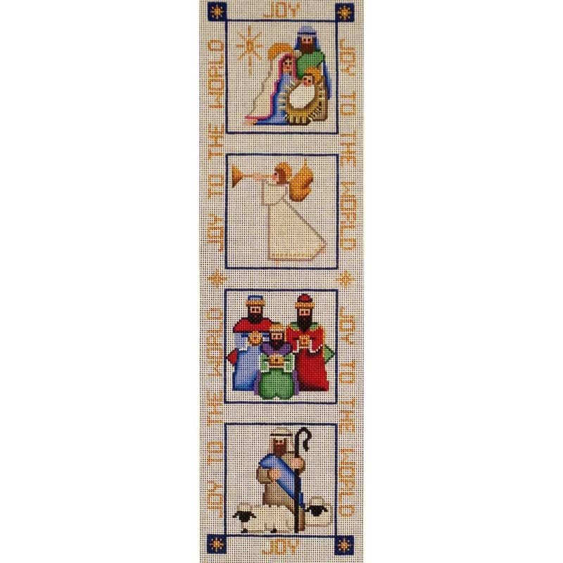 click here to view larger image of Nativity Banner (hand painted canvases)