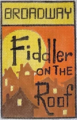 click here to view larger image of Broadway - Fiddler on the Roof (hand painted canvases)