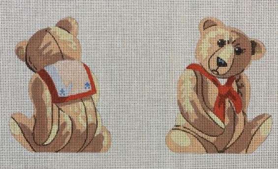 click here to view larger image of Teddy Bear (hand painted canvases)