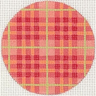 click here to view larger image of Madras Plaid (hand painted canvases 2)