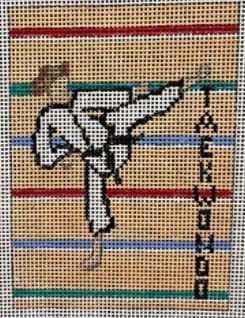click here to view larger image of Taekwondo   (hand painted canvases)