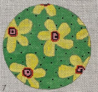 click here to view larger image of Flower Ornament - PM1607 (hand painted canvases)