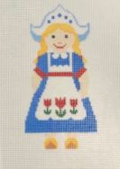 click here to view larger image of Dutch Girl (hand painted canvases)
