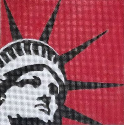 click here to view larger image of Red Liberty (hand painted canvases)