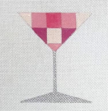 click here to view larger image of Pink Martini (hand painted canvases)