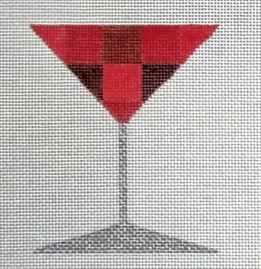 click here to view larger image of Red Martini (hand painted canvases)