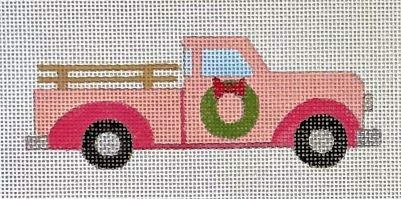 click here to view larger image of Pink Truck (hand painted canvases)