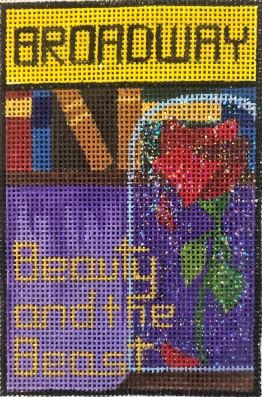 click here to view larger image of Broadway - Beauty and the Beast (hand painted canvases)