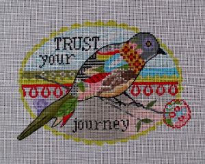 click here to view larger image of Trust Your Journey (hand painted canvases)