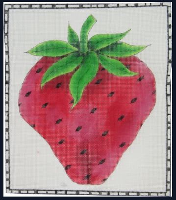 click here to view larger image of One Huge Strawberry (hand painted canvases)