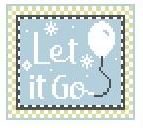 click here to view larger image of Tiny Inspirations - Let it Go (hand painted canvases)