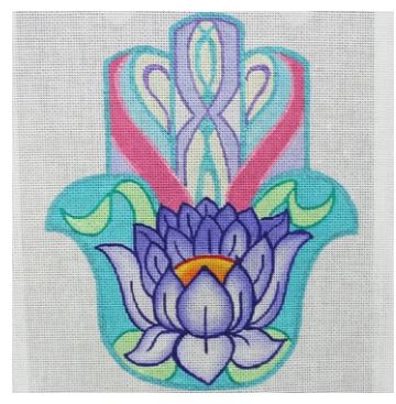 click here to view larger image of Hamsa - 1141 (hand painted canvases)