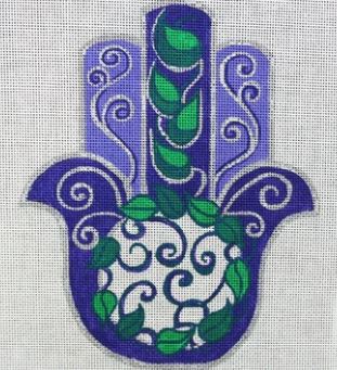 click here to view larger image of Hamsa - 1143 (hand painted canvases)
