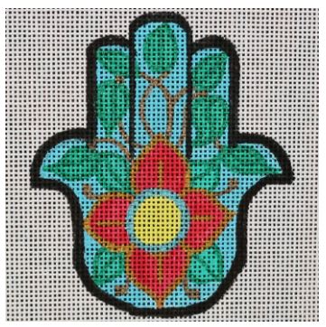 click here to view larger image of Mini Hamsa - 1112 (hand painted canvases)