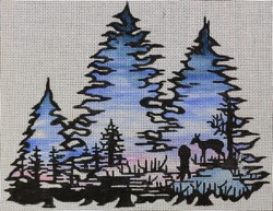 click here to view larger image of Wild Forest, The (hand painted canvases)