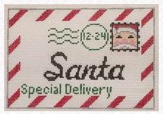 click here to view larger image of Mini Santa Letter  (hand painted canvases)