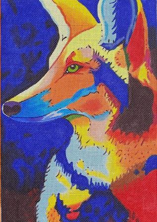 click here to view larger image of Bella Luna (hand painted canvases)