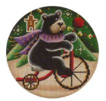 click here to view larger image of Cycle Bear (hand painted canvases)