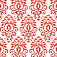 click here to view larger image of Ikat - Shades of Red (hand painted canvases)