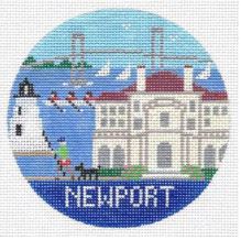 click here to view larger image of Newport, RI (hand painted canvases)