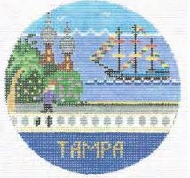 click here to view larger image of Tampa (hand painted canvases)