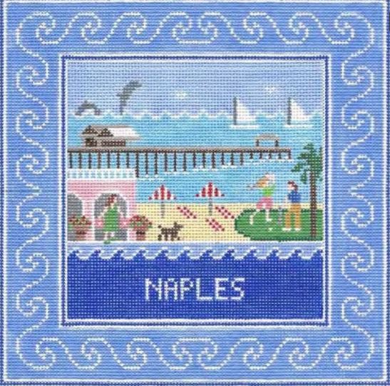 click here to view larger image of Naples, FL (hand painted canvases)
