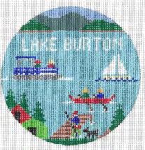 click here to view larger image of Lake Burton, GA (hand painted canvases)