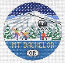 click here to view larger image of Mt Bachelor, OR (hand painted canvases)