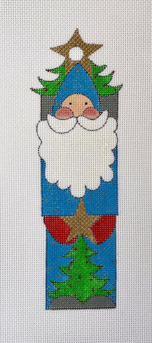 click here to view larger image of Golden Thread Santa (hand painted canvases)