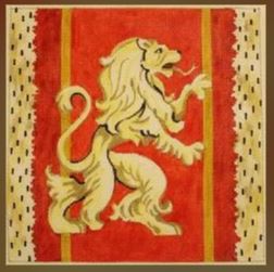 click here to view larger image of Royal Lion (hand painted canvases)