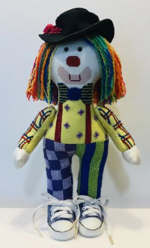 click here to view larger image of Harry Hobo Clown (hand painted canvases)