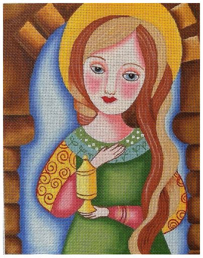 click here to view larger image of Saint Mary Magdalene (hand painted canvases)