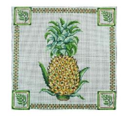 click here to view larger image of Pineapple Pillow (hand painted canvases)