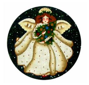 click here to view larger image of White Angel (hand painted canvases)